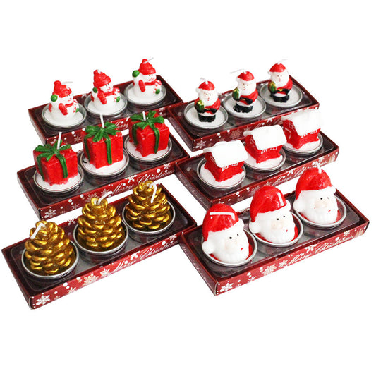Christmas Mini Decorative Gift Candles